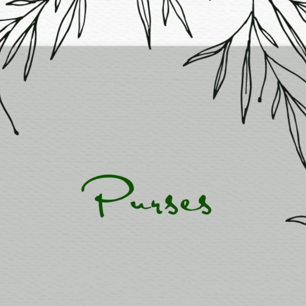 Purses below this point!